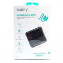 Ładowarka sieciowa Aukey Omnia GAN PA-B3 65W USB-C Power Delivery 3.0