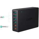 Ładowarka sieciowa Aukey PA-T11 60W 6xUSB AiPower Quick Charge 3.0