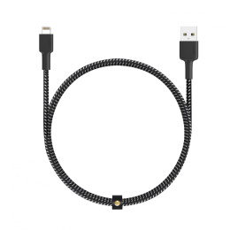 Ultraszybki kabel Aukey CB-BAL3 Czarno-biały USB - Lightning
