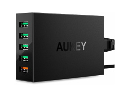 Ultraszybka ładowarka sieciowa Aukey PA-T15 5 x USB 54 W