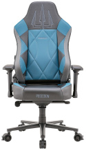 Fotel gamingowy FragON Poseidon 7X (czarno-niebieski)