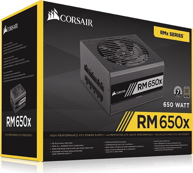 Zasilacz Corsair RM650X 650W
