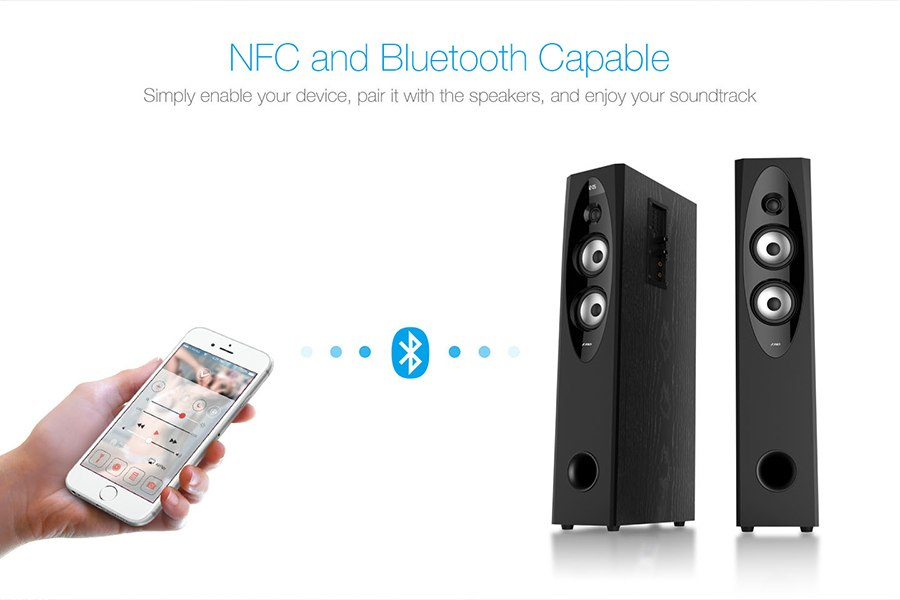 Głośniki TV Fenda T-60X 2.0 Bluetooth NFC