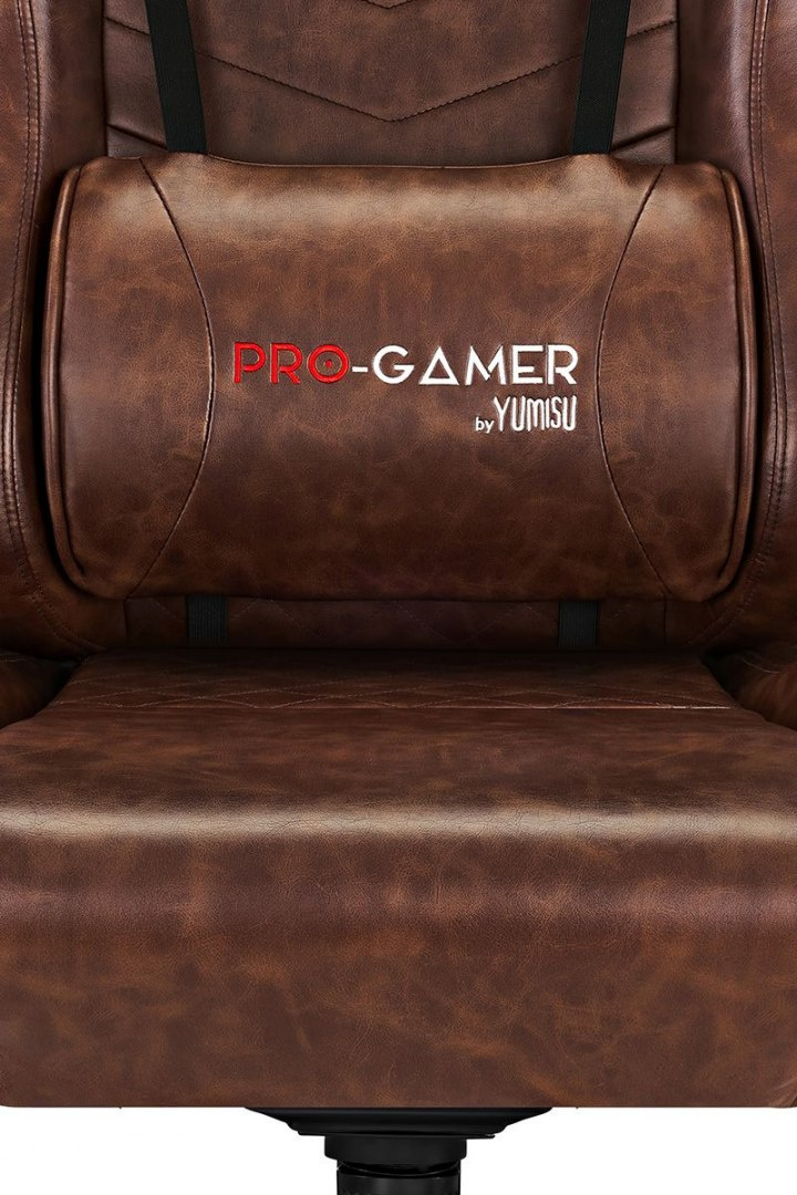 Fotel gamingowy PRO GAMER Xano brązowy
