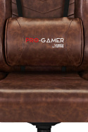 Fotel gamingowy PRO GAMER Xano brązowy