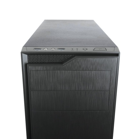 SilentiumPC Regnum RG1W Pure Black - obudowa z oknem