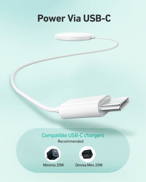 Bezprzewodowa ładowarka Aukey Magnetic LC-A1-W Qi 15W