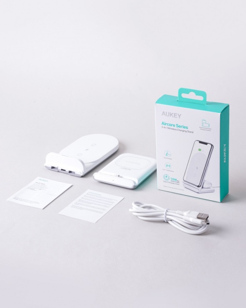 Bezprzewodowa stacja ładująca Aukey LC-A2-W 2w1