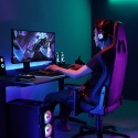 Fotel gamingowy Aukey GC-A02 szaro-czarny