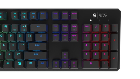 Klawiatura SPC Gear GK540 Magna Kailh Blue RGB