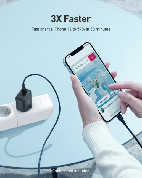 Szybka ładowarka Aukey PA-R1S 20W 2xUSB-C PD