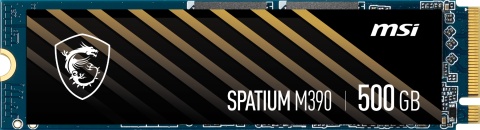 Dysk SSD MSI SPATIUM M390 500 GB M.2 NVMe