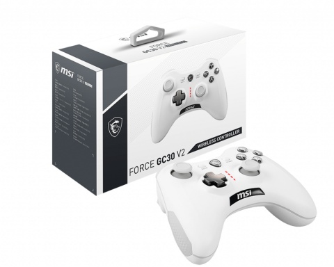 Gamepad MSI Force GC30 V2 WHITE