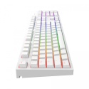 Klawiatura Dark Project One KD104A White PBT Gateron Mechanical Yellow