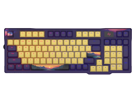 klawiatura dark projekt 98 sunset