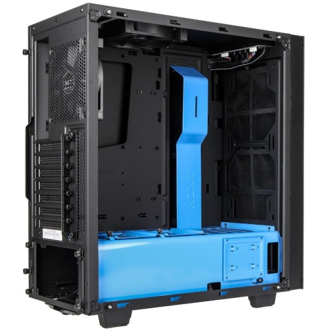 NZXT Elite S340 Window Black-Blue (CA-S340W-B5)