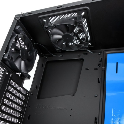 NZXT Elite S340 Window Black-Blue (CA-S340W-B5)
