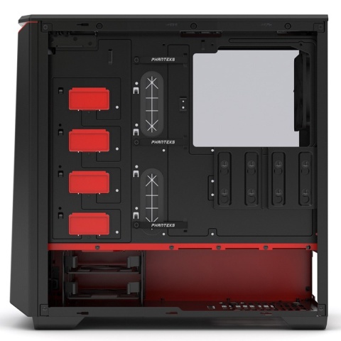 OBUDOWA PHANTEKS ECLIPSE P400 WINDOW BLACK-RED (PH-EC416PTG_BR)
