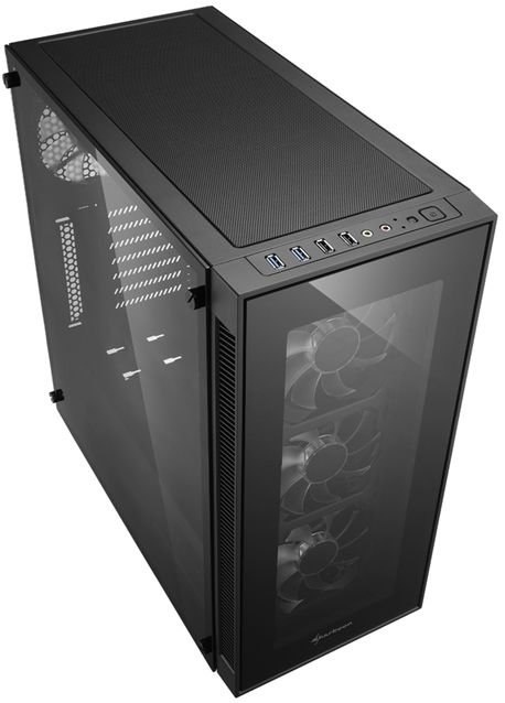 tg5 sharkoon tempered rgb glass obudowa