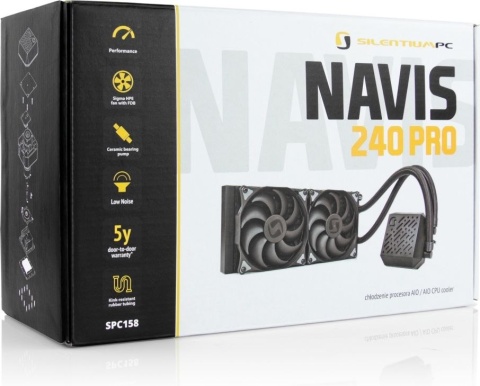 Chłodzenie wodne SilentiumPC Navis 240 Pro (SPC158)