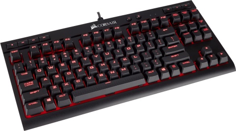 Klawiatura Corsair K63 Red Led Cherry MX Red (CH-9115020-NA)