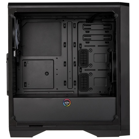 BitFenix Enso Mesh RGB Tempered Glass Black