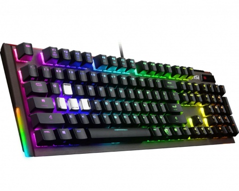 Klawiatura MSI Vigor GK80 Cherry MX SILVER SPEED RGB