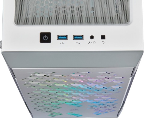 Obudowa Corsair iCUE 220T RGB Airflow White (CC-9011174-WW)