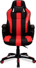 Fotel gamingowy PRO-GAMER Daytona Czarno-czerwony