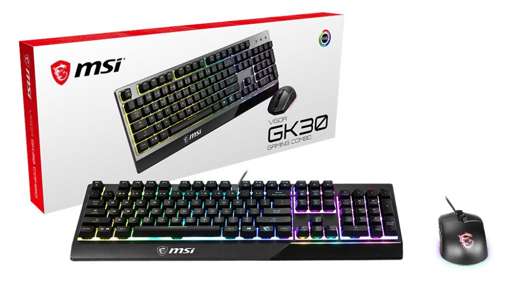 MSI Vigor GK30 Combo promocja w Blackwhite
