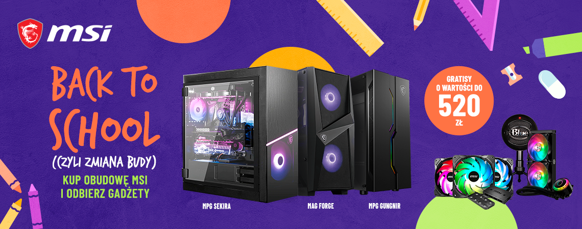 MSI Promocja obudowy