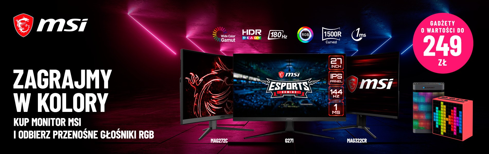 MSI promocja zagrajmy w kolory